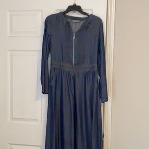 long sleeve maxi dress
